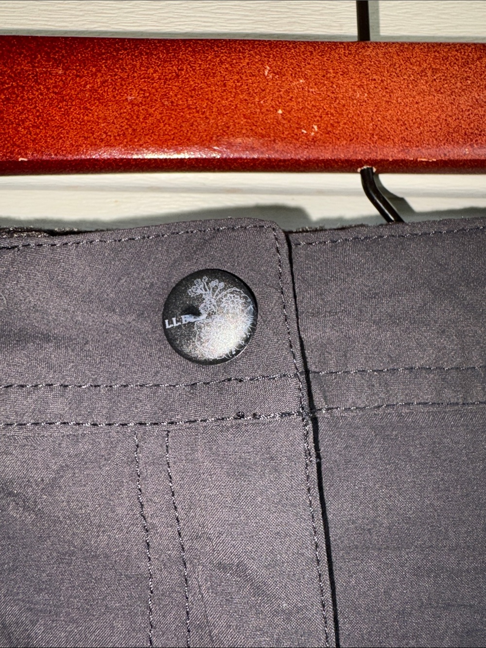 L.L. Bean deep charcoal gray skirt.  Size 14. - Picture 2 of 5